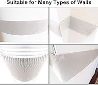 Vista 6 de Ampulla Protector de Pared de Garaje Resistente al Agua, Diseñado en Alemania (Grosor de 1/4", Blanco)