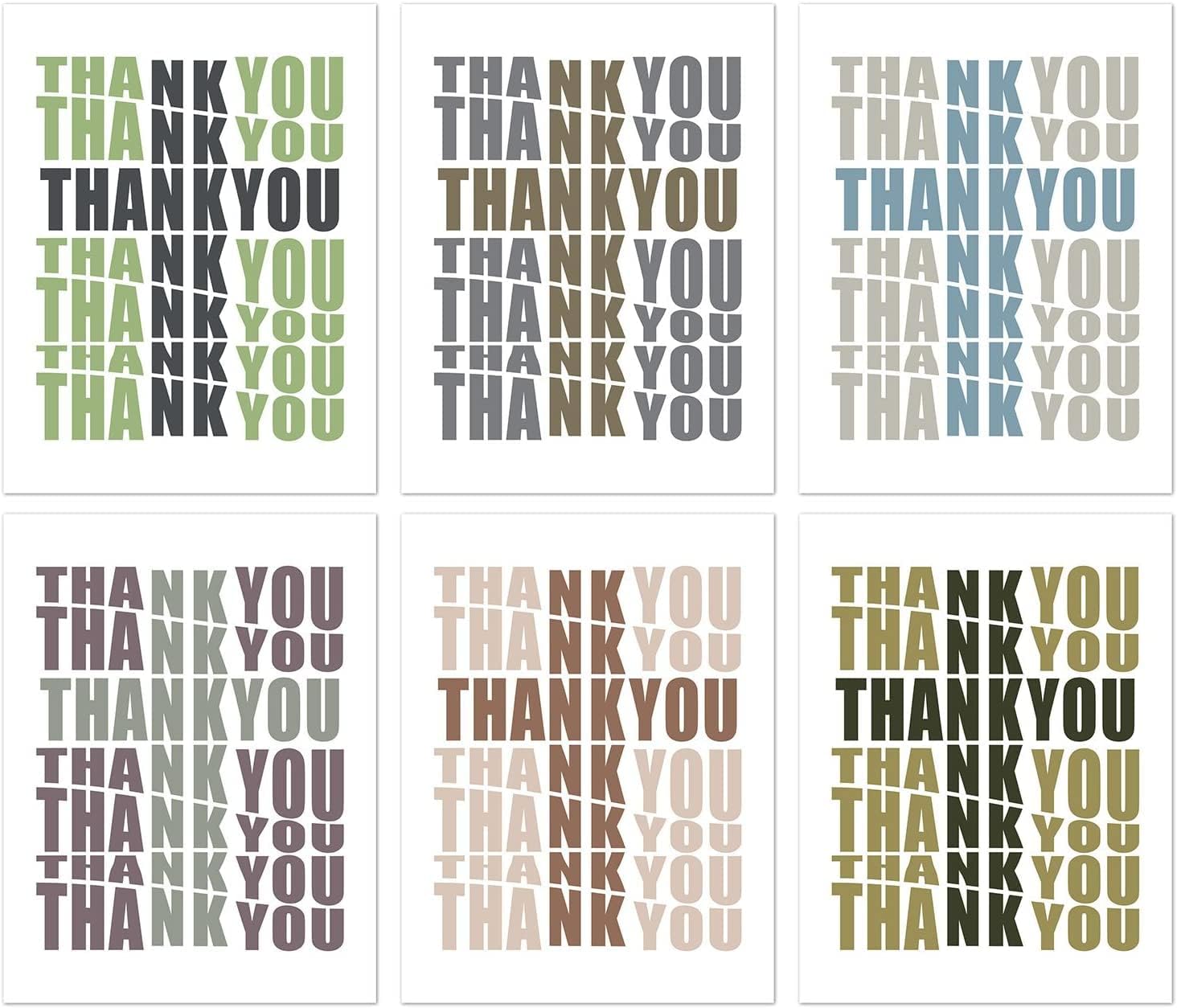 Cross Thank You Cards 24 Count - Blank Inside with Envelopes - A2 Size (5.5”x4.25”) - Church Events, Baptisms, Confirmations, First Communion, and More