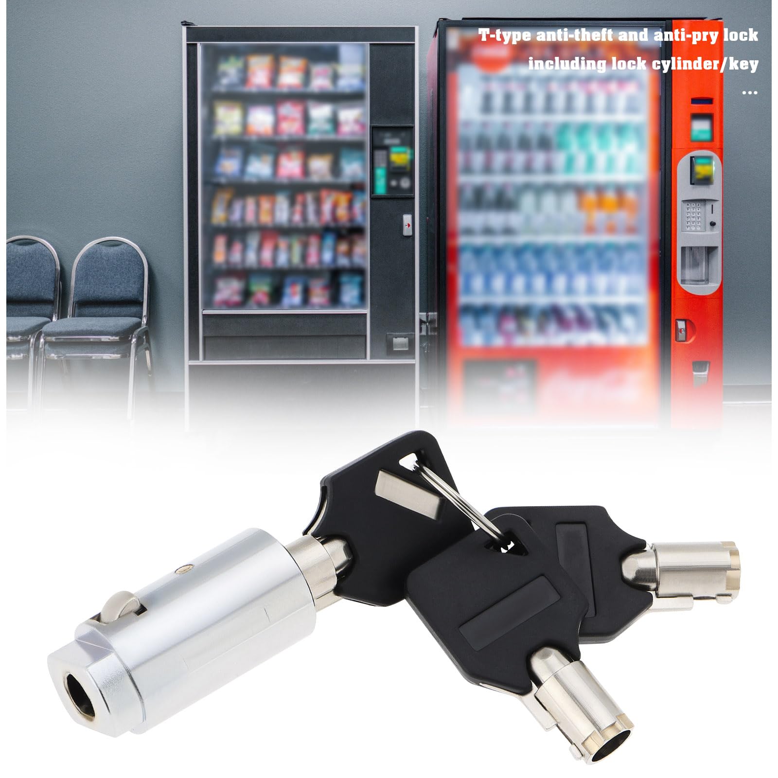 Kit Cylindre De Serrure Et Contact D'allumage Pour Chevrolet Blazer K5 1979-1991 - Noir, 2 Clés