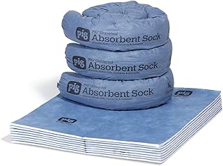 PIG Water Absorbing Kit | Absorbs up to 5 Gallons per kit | Blue | PM50490