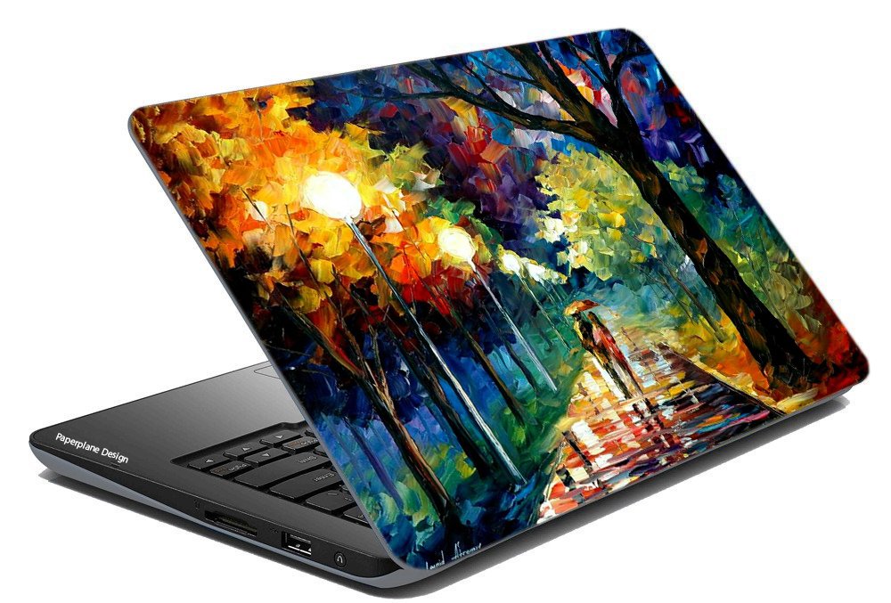 Paper Plane Design Laptop Skin Sticker Cover for Dell, Hp, Toshiba, Acer, Asus and for All Models