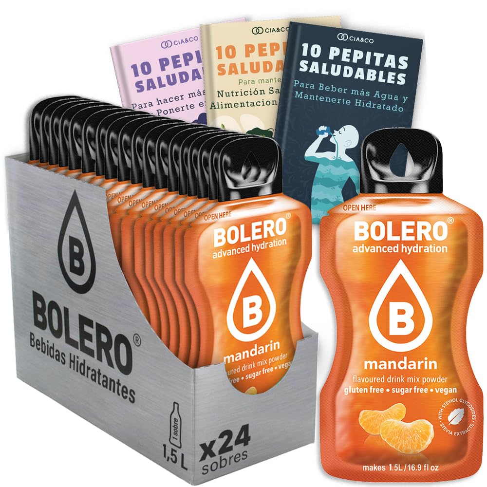 24 x Bebida Bolero COLA Hidratante Sin Azucar (24x9 grs) + 30 Pepitas Saludables para una vida más sana by Cia&Co — view 33