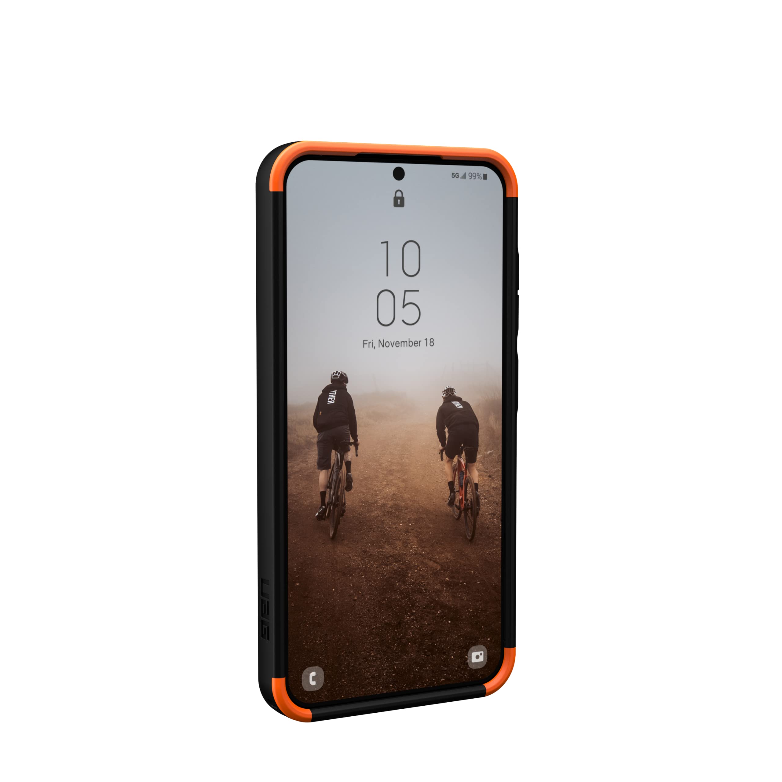 Urban Armor Gear Civilian Case Samsung Galaxy S23 Custodia protettiva [Certificato ufficialmente Designed for Samsung, Ricarica wireless compatibile, Resistente agli urti] oliva