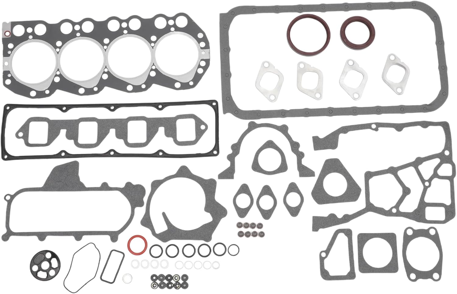 ACROPIX Cylinder Head Gasket Kit Engine Valve Gasket Set for Nissan TD27(D21) No.1010143G85 Efficiency Seal