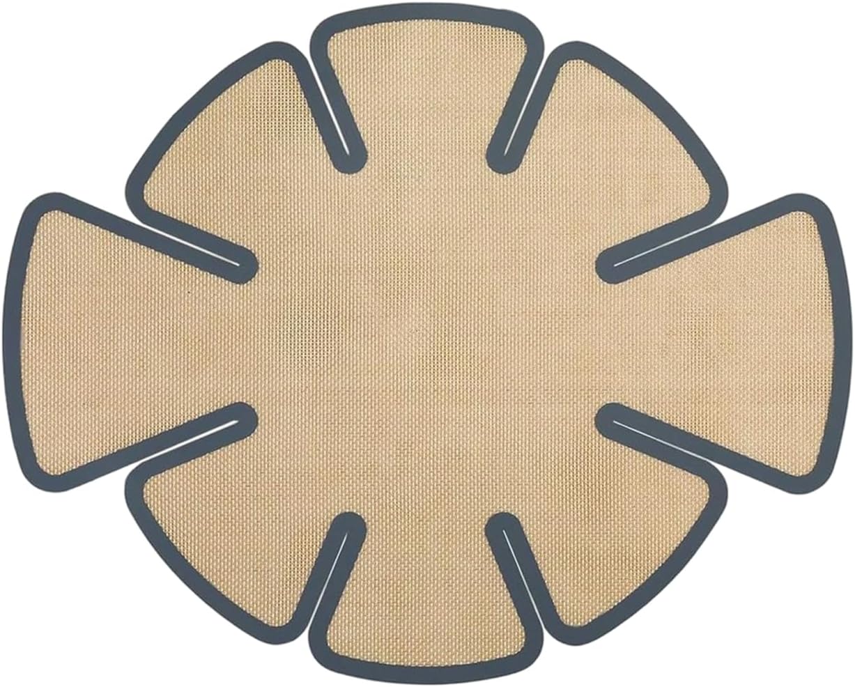 Silicone Baking Mat - Non Stick Pastry Liner, Rolling Dough Sheet, Food Grade Reusable Fiber, Lightweight and Crafted Form, Versatile Kitchen Counter Accessory, Ideal for Cooking Prep