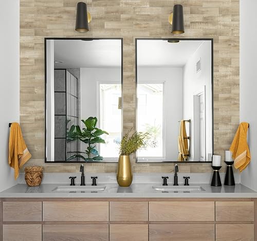 Miniatura 2 de COLAMO Swatch - Paneles rígidos de lujo para despegar y pegar, azulejos de metro de madera adhesivos para caravanas, salpicaduras de cocina, baño,