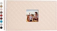 Vista 39 de Mublalbum Álbum de Fotos Pequeño 4x6 300 Fotos Cubierta de Cuero Libro de Fotos con Bolsillos Horizontales para Bebé Boda Aniversario y Familia Azul