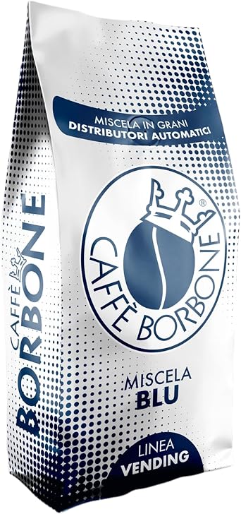 Blue Mixture Coffee Beans Borbone Vending 1 kg x 12