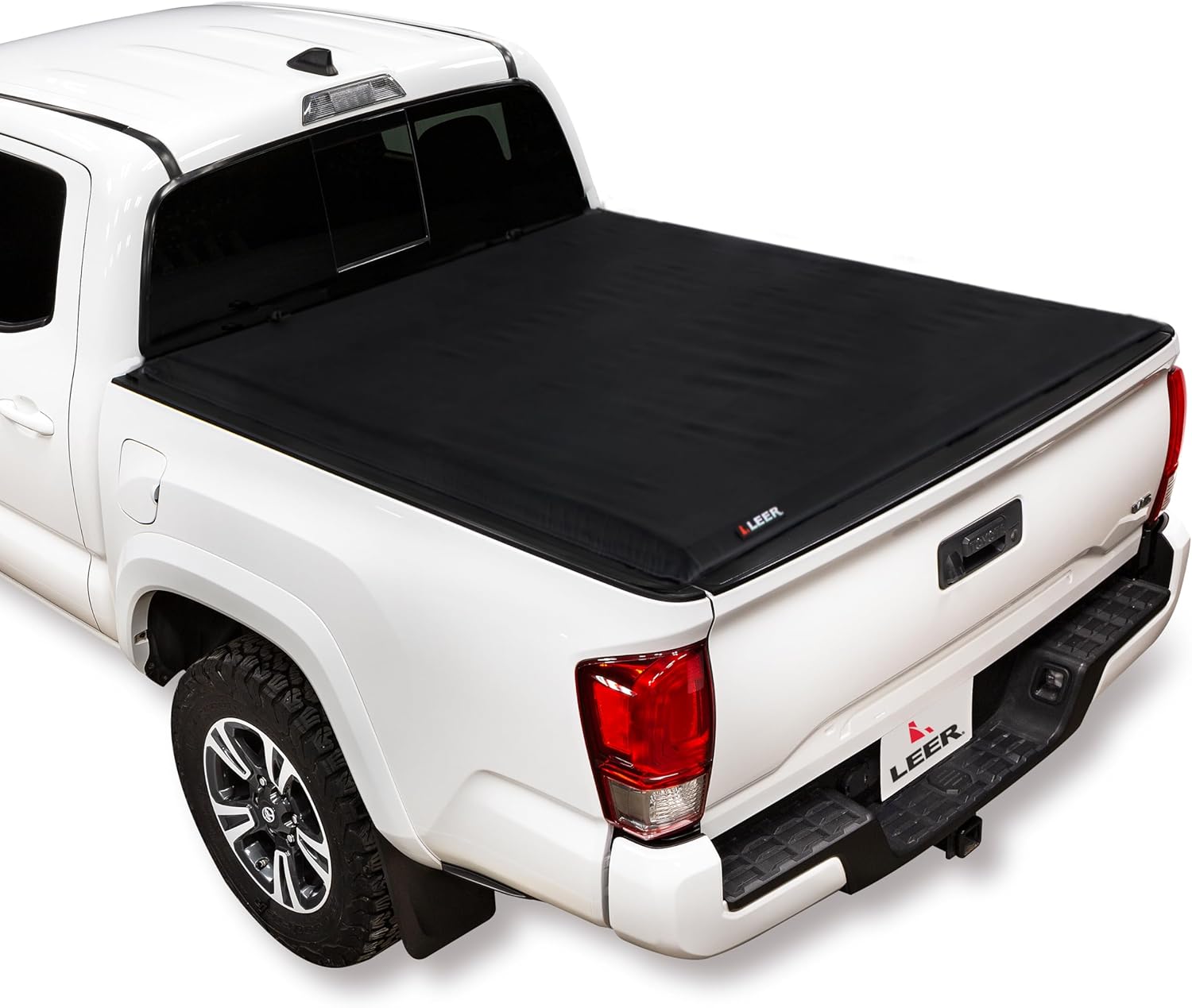 LEER SR250 Soft Rolling Tonneau Cover, Fits 2016-2023 Toyota Tacoma with 5'2" Truck Bed