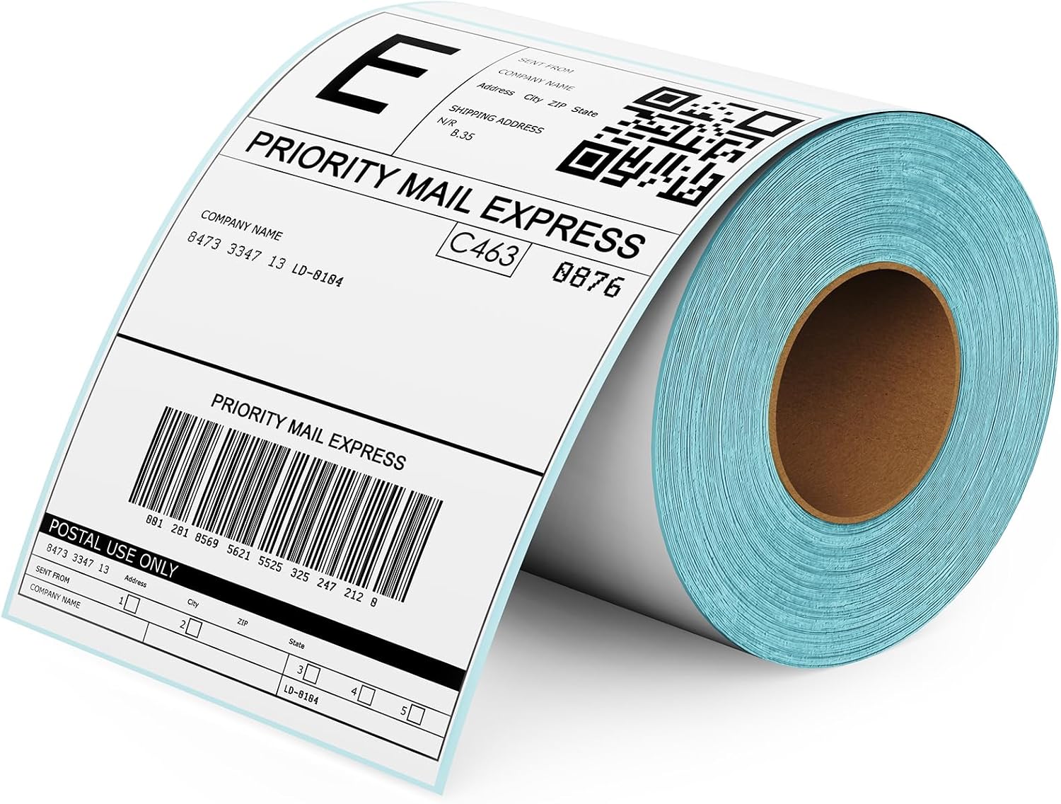 RONGTA 4x6 Thermal Labels, Shipping Label Roll (220 Labels/Roll)