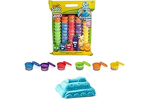 Silly Scents Play Sand: Unleash a Sensory Treasure Trove in Every 1oz Tub