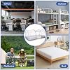 Foldable Mosquito Net, Ultra Light Pop Up Mosquito Net for Bed with Zip, Single Bed Portable Mosquito Net, Free Installation Mosquito Net Bed for Outdoor Trip Camping (190x90x90 cm)