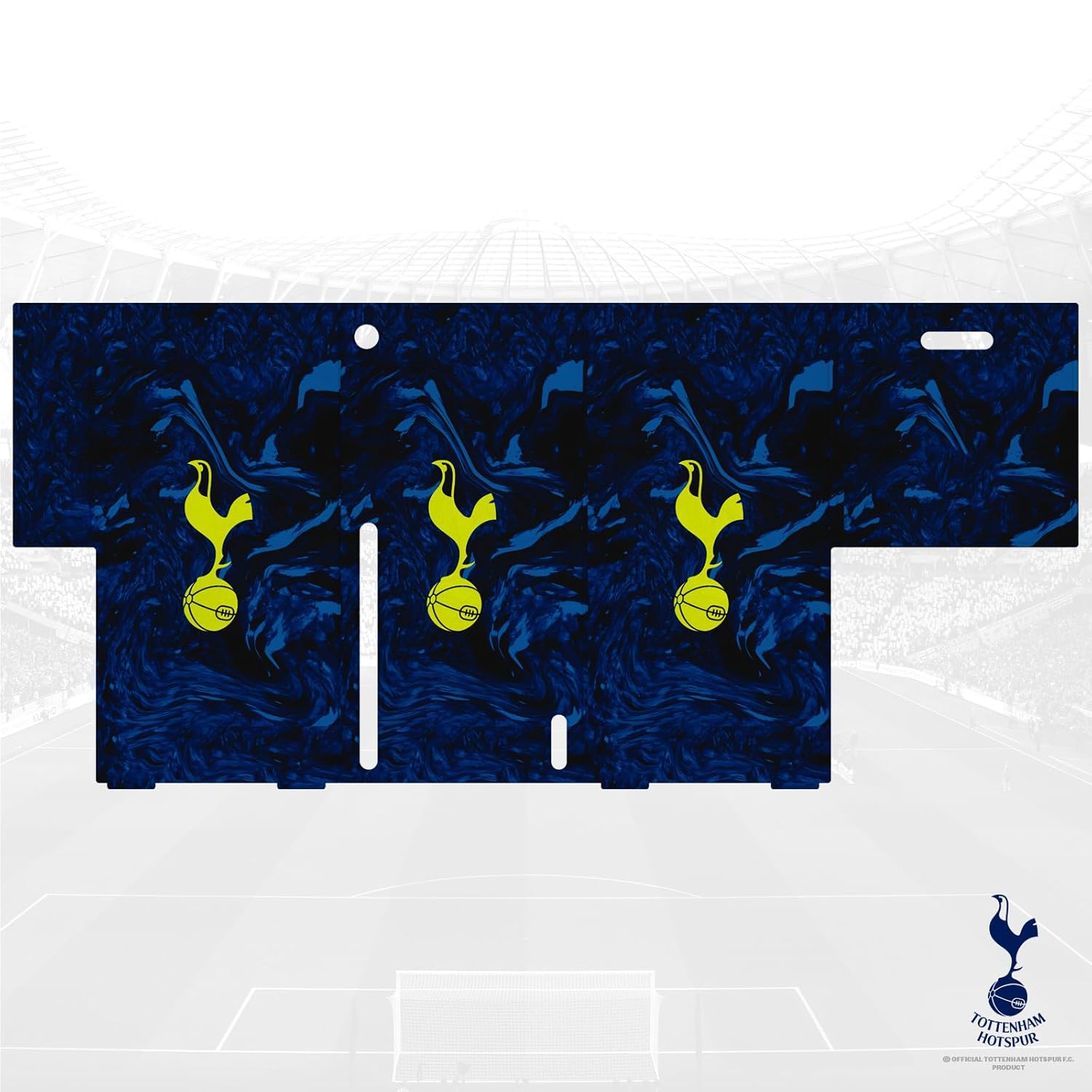 Head Case Designs Officially Licensed Tottenham Hotspur F.C. 2021/22 Away Kit Logo Art Game Console Wrap and Game Controller Skin Bundle Compatible With Xbox Series X