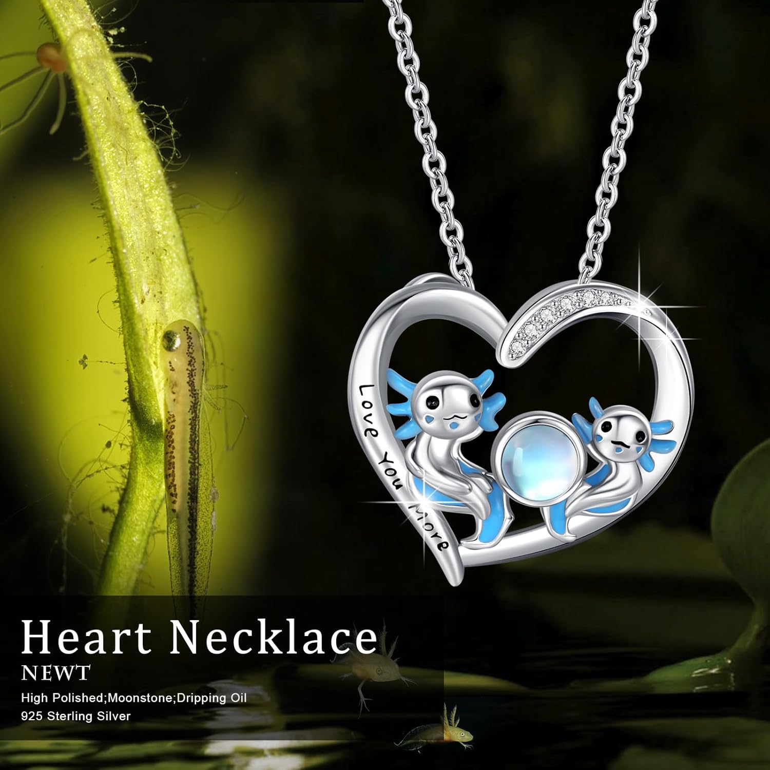 925 Sterling Silver Unique Animal Pendant Necklaces-Punk Gothic Hip Hop Yin Yang Necklace for Men Women with Chain and Gifts Box - Image 6