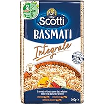 Riso Scotti – Basmati Integrale – Riso Basmati Pronto in 10′ – 500 gr