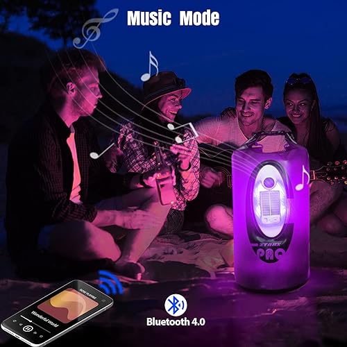 Miniatura 2 de Bolsa seca impermeable con altavoz Bluetooth solar y luz  10L20L Roll Top Dry Sack mantiene el equipo seco para hombres y mujeres, kayak, playa,