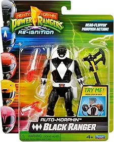 FIGURA MORFAVEL BLACK RANGER, POWER RANGERS, SUNNY