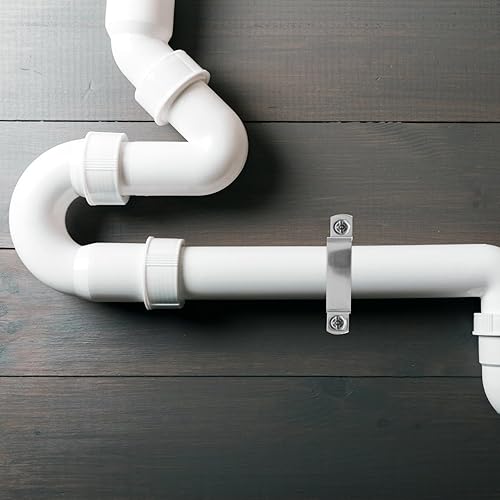 Miniatura 4 de Stainless Steel Square Tube Clamp Heavy Duty Pipe Fixing Bracket for Fence Tools and Water Pipes Corrosion-resistant Fastening Strap for Secure Tube