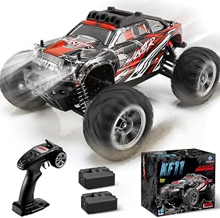 Remote Control Car Boy 8-12 Fast RC Cars for Boys 1/16 42KM/H High-Speed 4WD RC Car with Two Batteries Off-Road Waterproof Truck Kids Adults Hobby Toy Cars for All Terrain Gift Kids