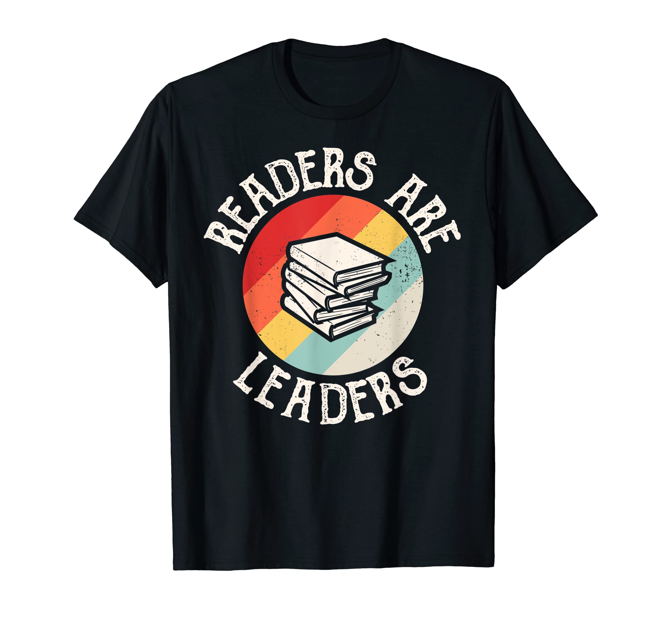 Reading Nerds - Funny Book Lovers Teez Store.Readers Are Leaders Funny Reading Book Lovers Bookworm T-Shirt