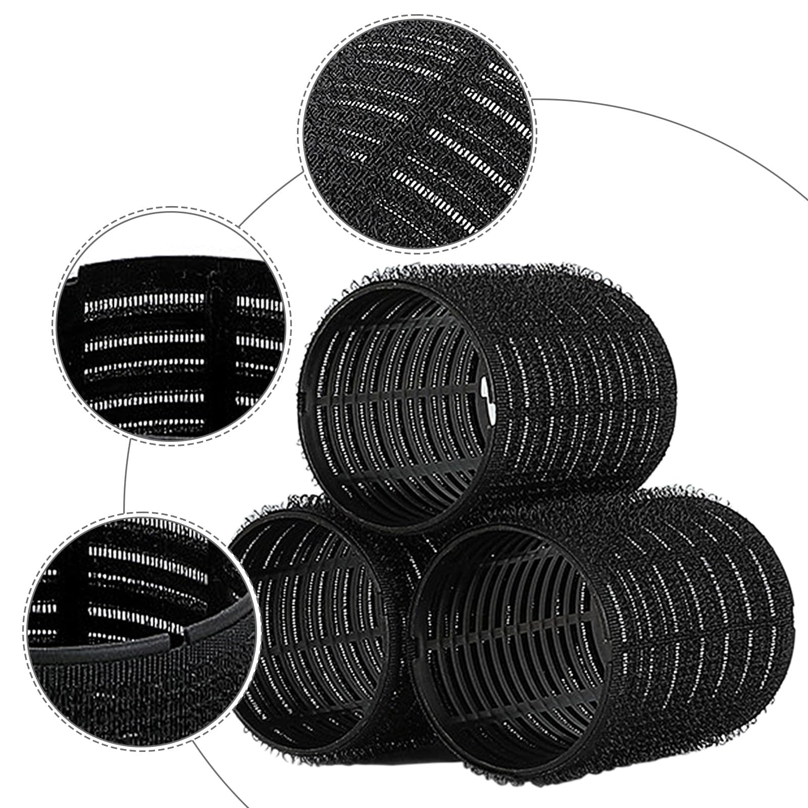 6 Pcs Hair Rollers - Image 3