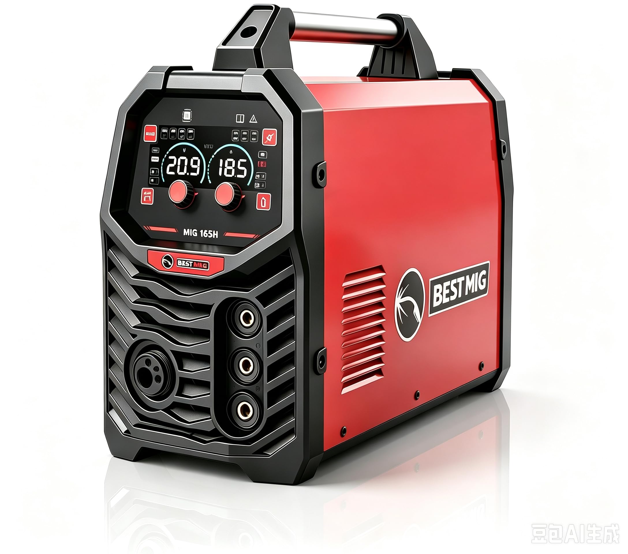 BESTMIG 165H MIG Saldatore, 110V/220V, 4 in 1Multiprocess Saldatore Macchina