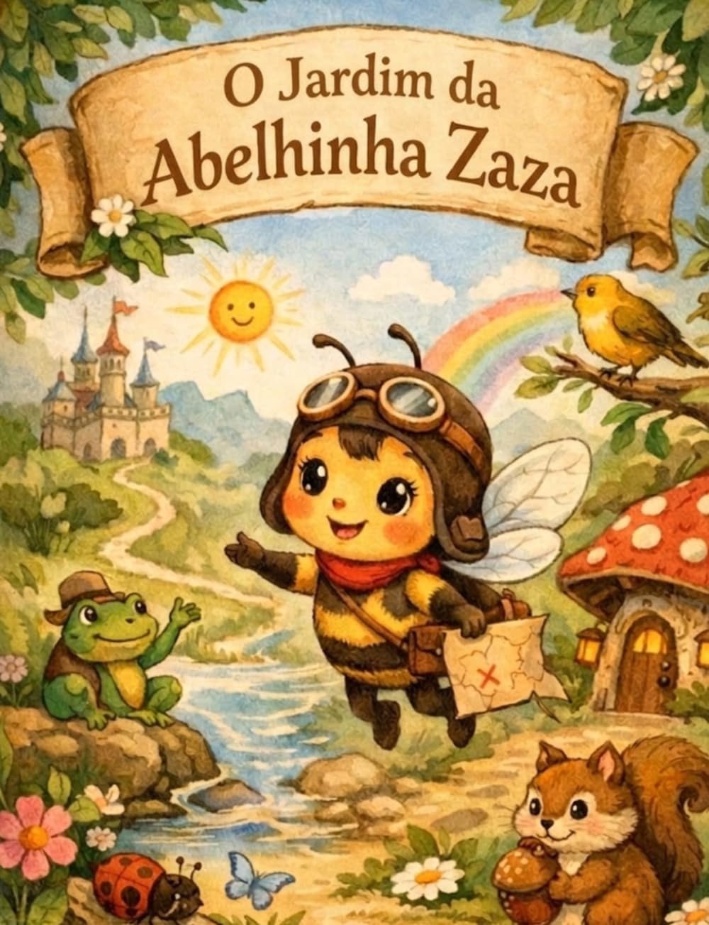 O JARDIM DA ABELHINHA ZAZA