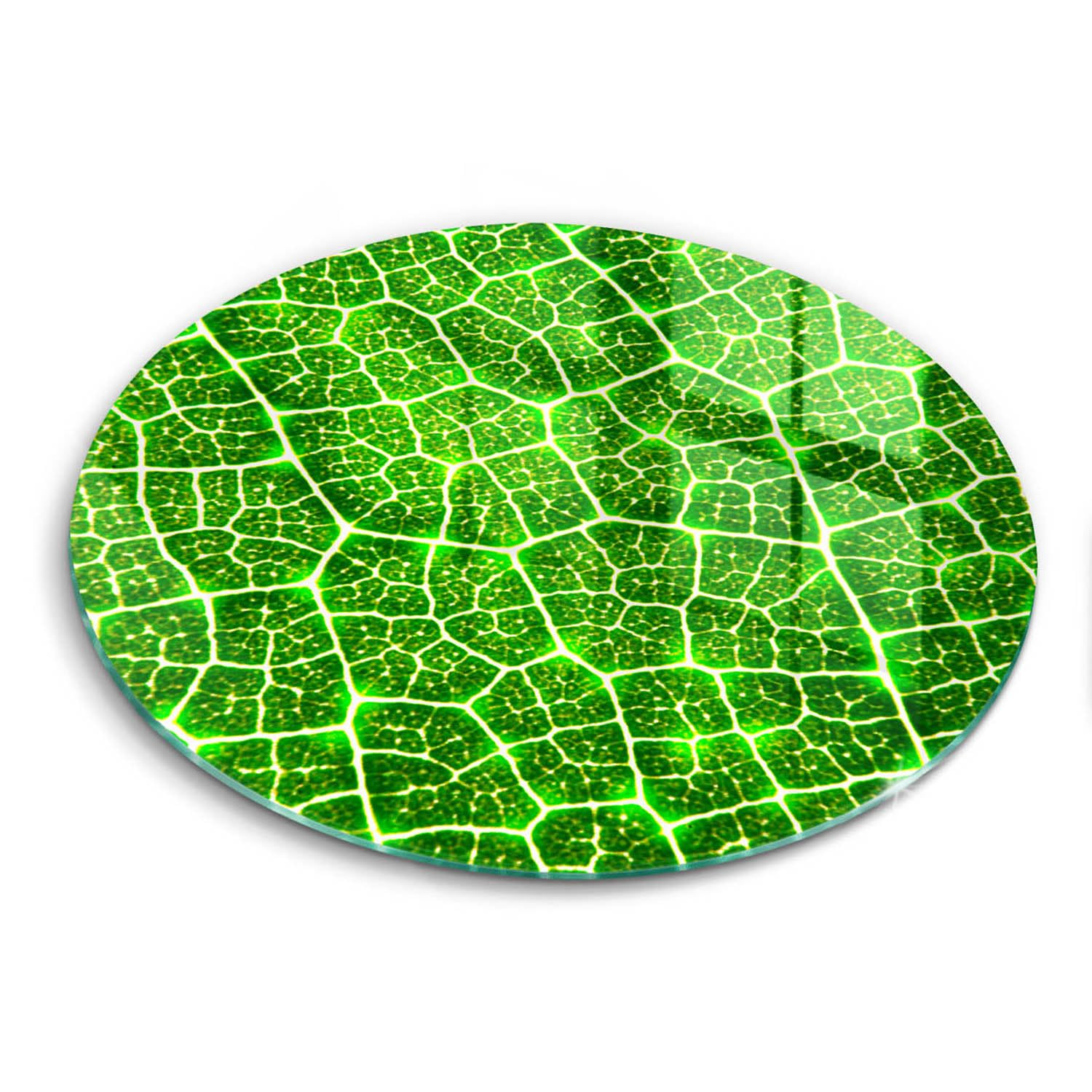 Plaque induction protection 30cm Wallfluent avec motif de feuilles pour cuisson