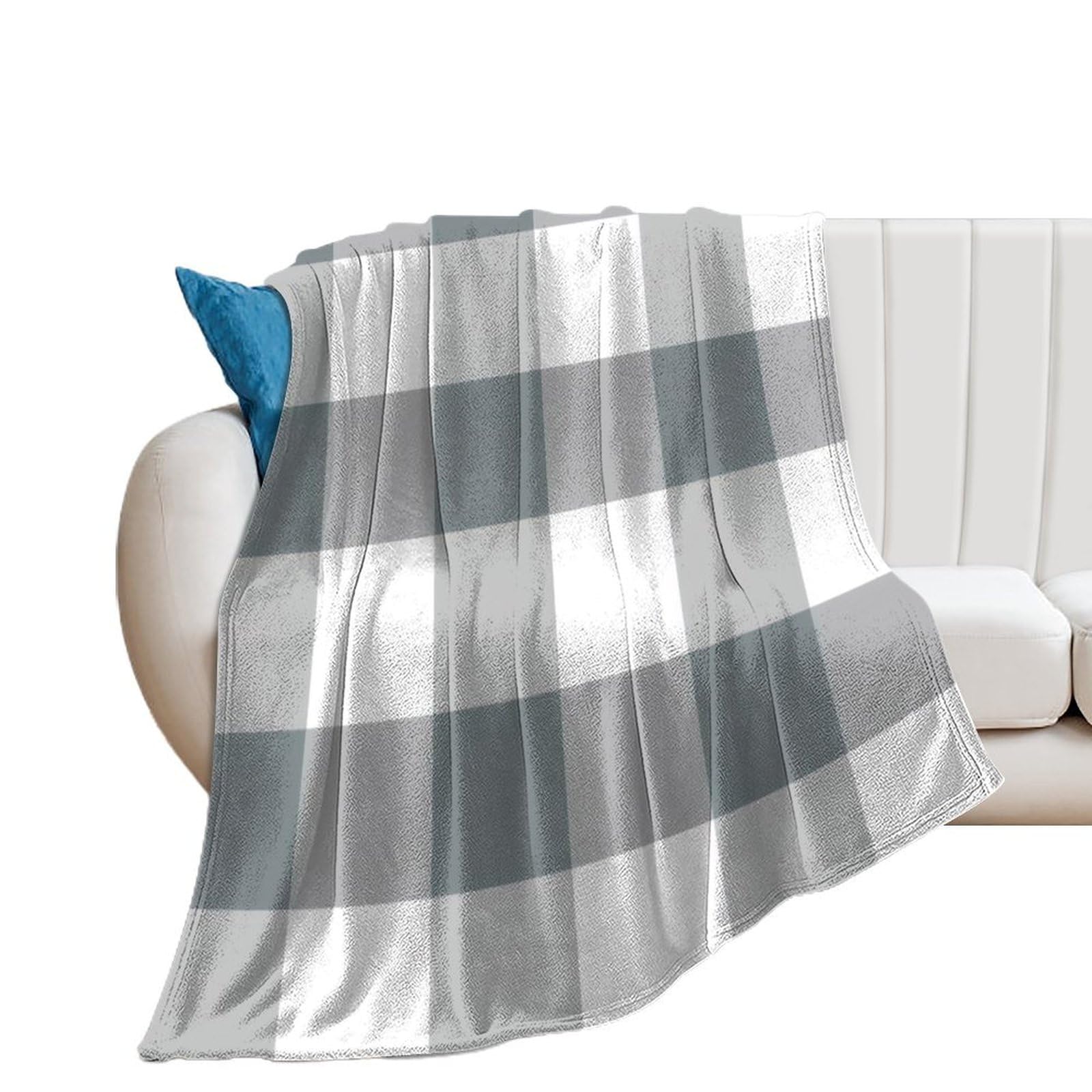 Couverture flanelle polaire plaid léger pour éliminer les frissons