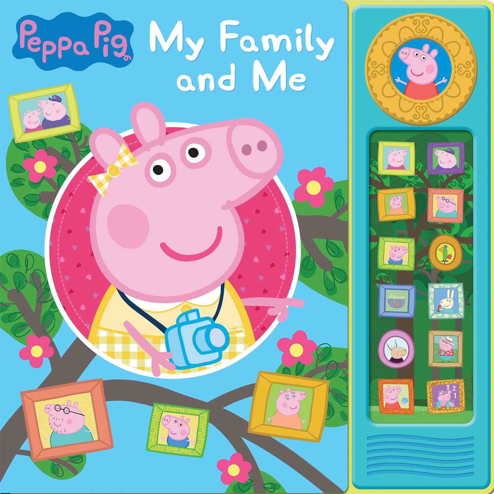 Peppa Pig - My Family and Me 13-Button Sound Book - PI Kids (Play-A-Sound)