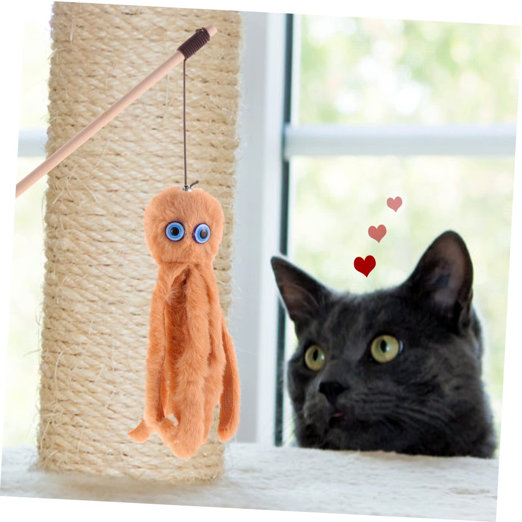 POPETPOP 10 Stück Kauspielzeug Oktopus-Spielzeug Katzenminze Mäuse Spielzeug Für Katzen Spielzeug Katze Interaktives Spielzeug Katzenspielzeug Für Innenkatzen Mäuse