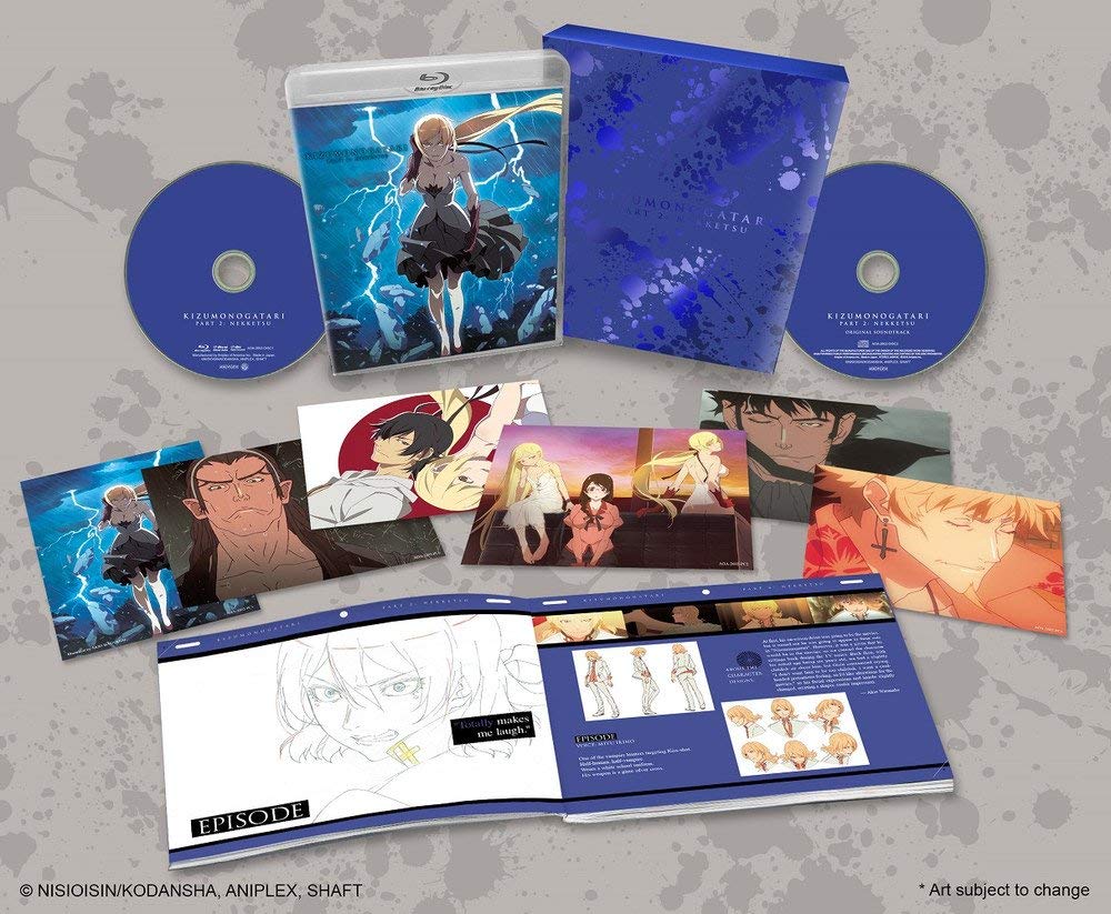 Kizumonogatari Part 2 Nekketsu Blu-ray