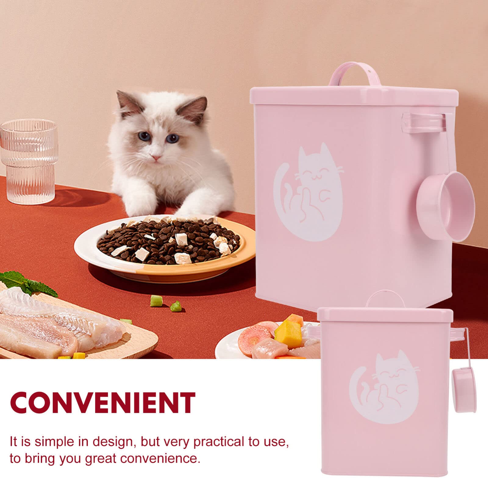 TOPBATHY 1satz Pet Food Storage Container Luftdichter Futterbehälter Für Katzen Und Hundefutter Robuster Futterspeicher Mit Deckel Zur Aufbewahrung Von Trockenfutter
