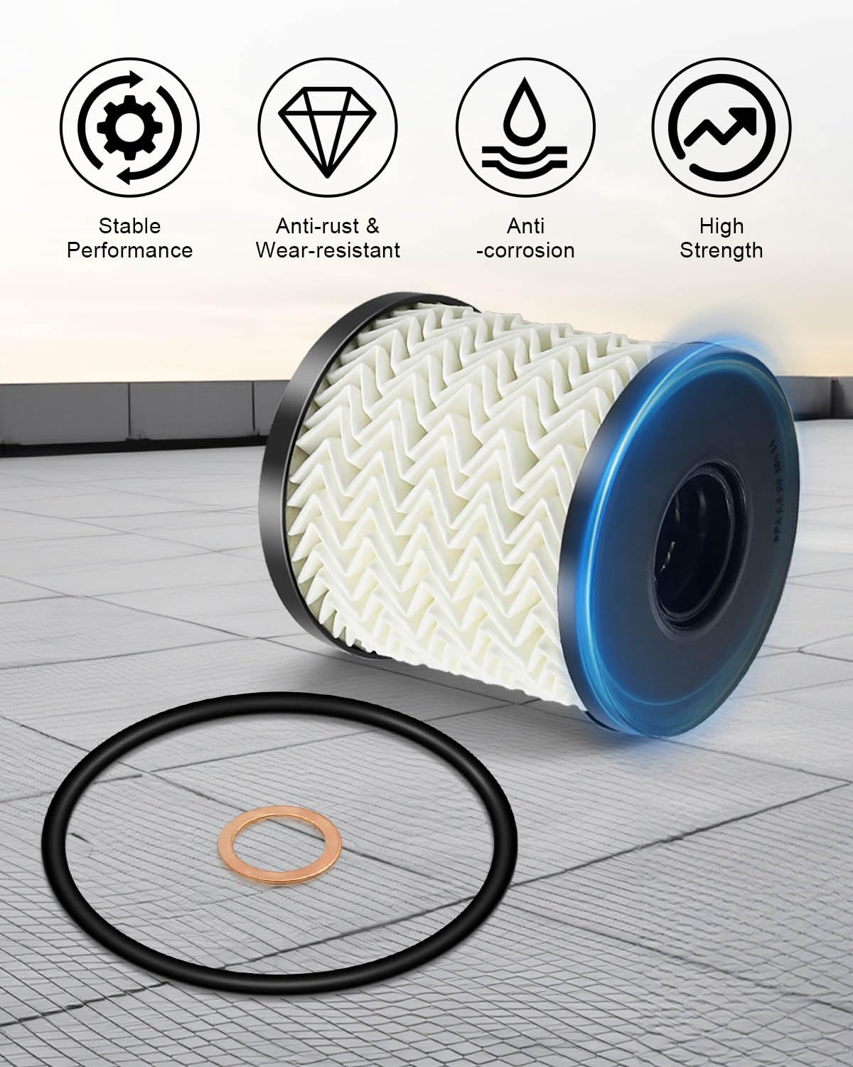 2009 Mini Cooper S Oil Filter 2-Pack Oil Filter For BMW Mini Cooper ...
