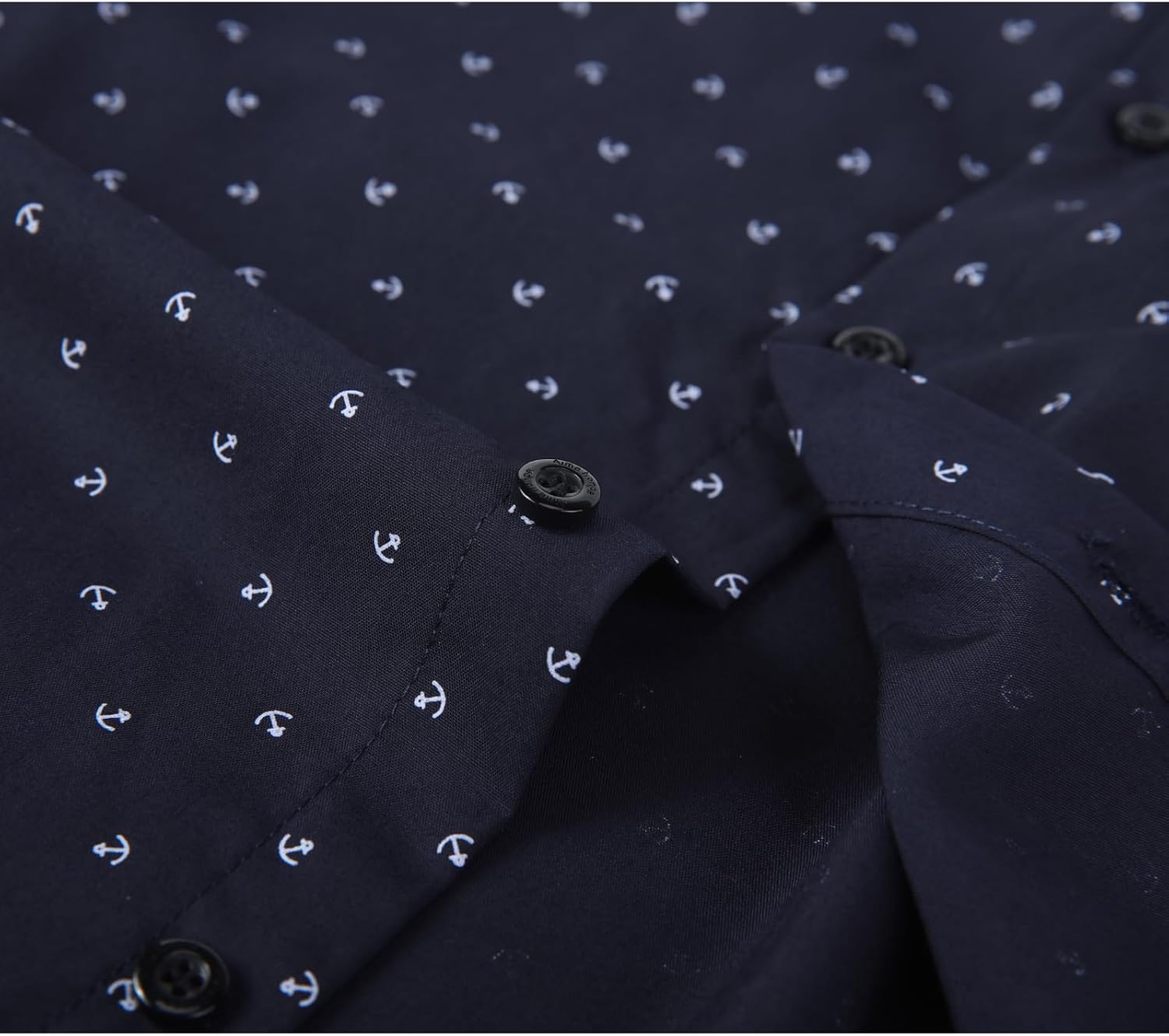 Boys Long Sleeve Patterned Dress Shirt Button Down Comfort Flex Shirts - Image 7