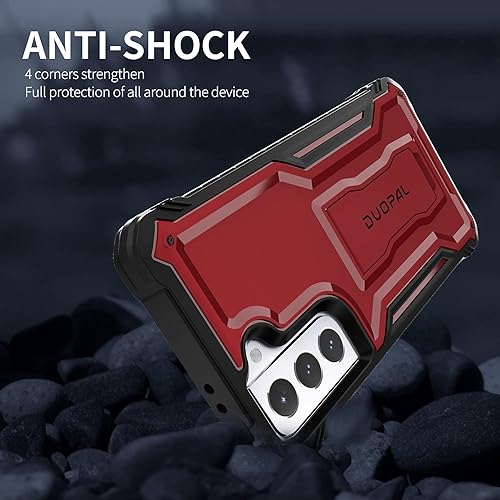 Miniatura 6 de DUOPAL Funda para Samsung Galaxy S21 Plus, protección de grado militar, a prueba de golpes, con protector de pantalla HD de vidrio templado y