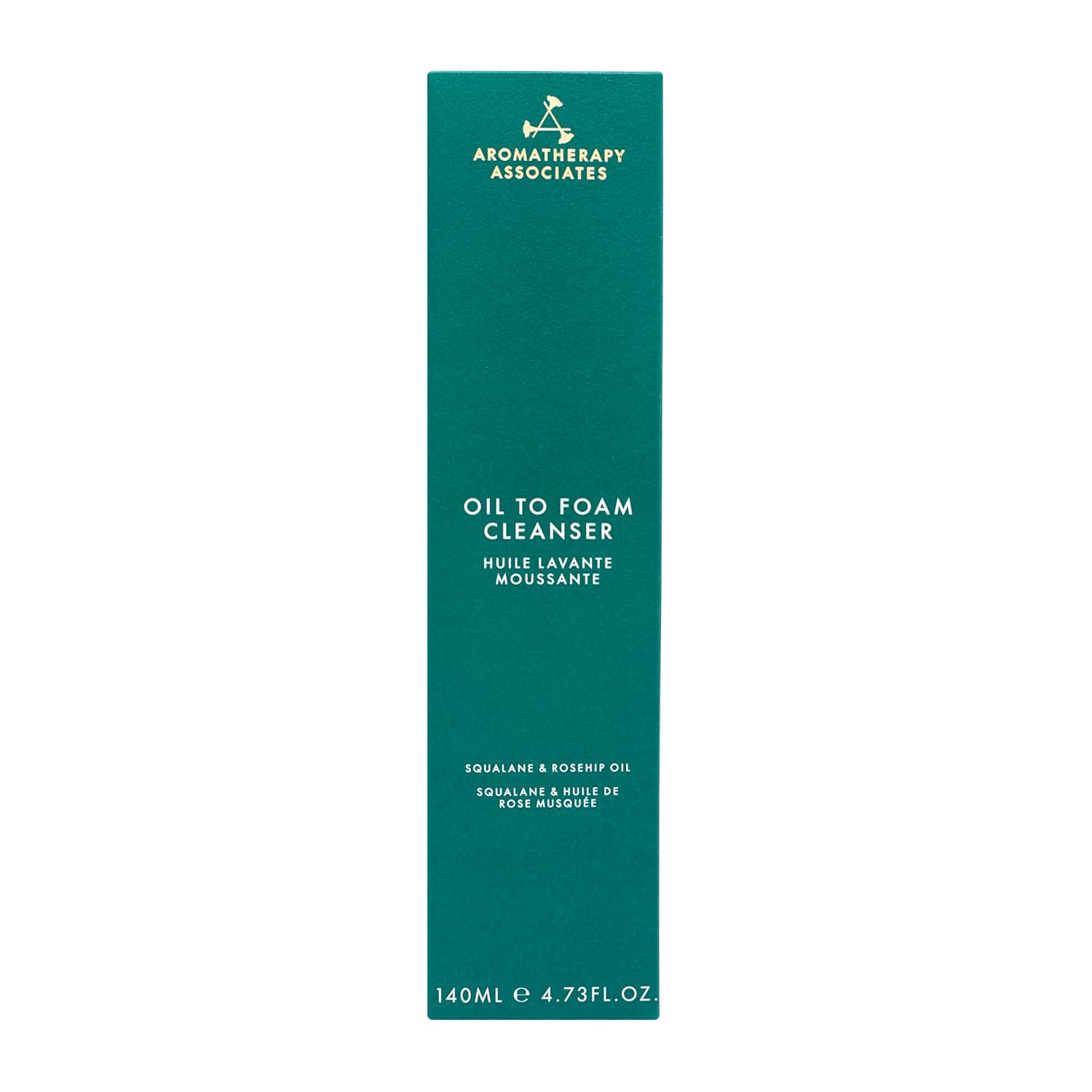 Aromatherapy Associates Oil-to-Foam Facial Cleanser with Squalane, Niacinamide & Rosehip Oil, Daily Makeup-Removing Cleanser for Oily and Combination Skin, 4.73 fl oz