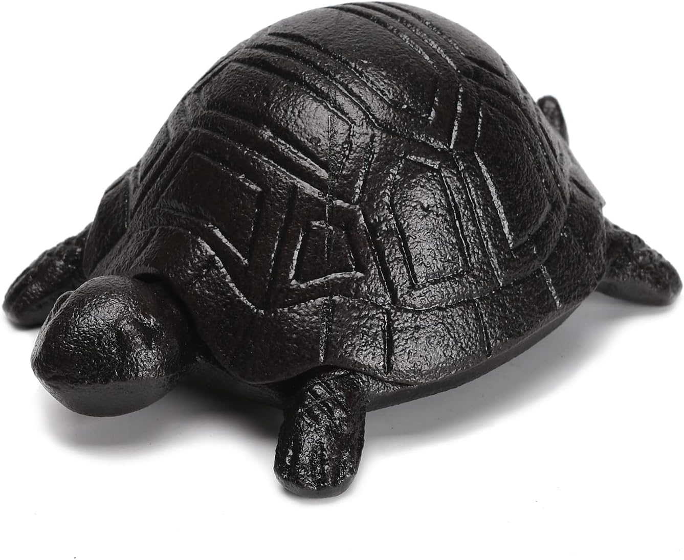 BRASSTAR Cast Iron Key Hider Turtle Key Box 5.3''(L) for Outdoor Garden Flowerpot Indoor Decoration Jewelry Trinkets Box for Key, Ear Studs, Ring, Paper Clip TQGJPT142