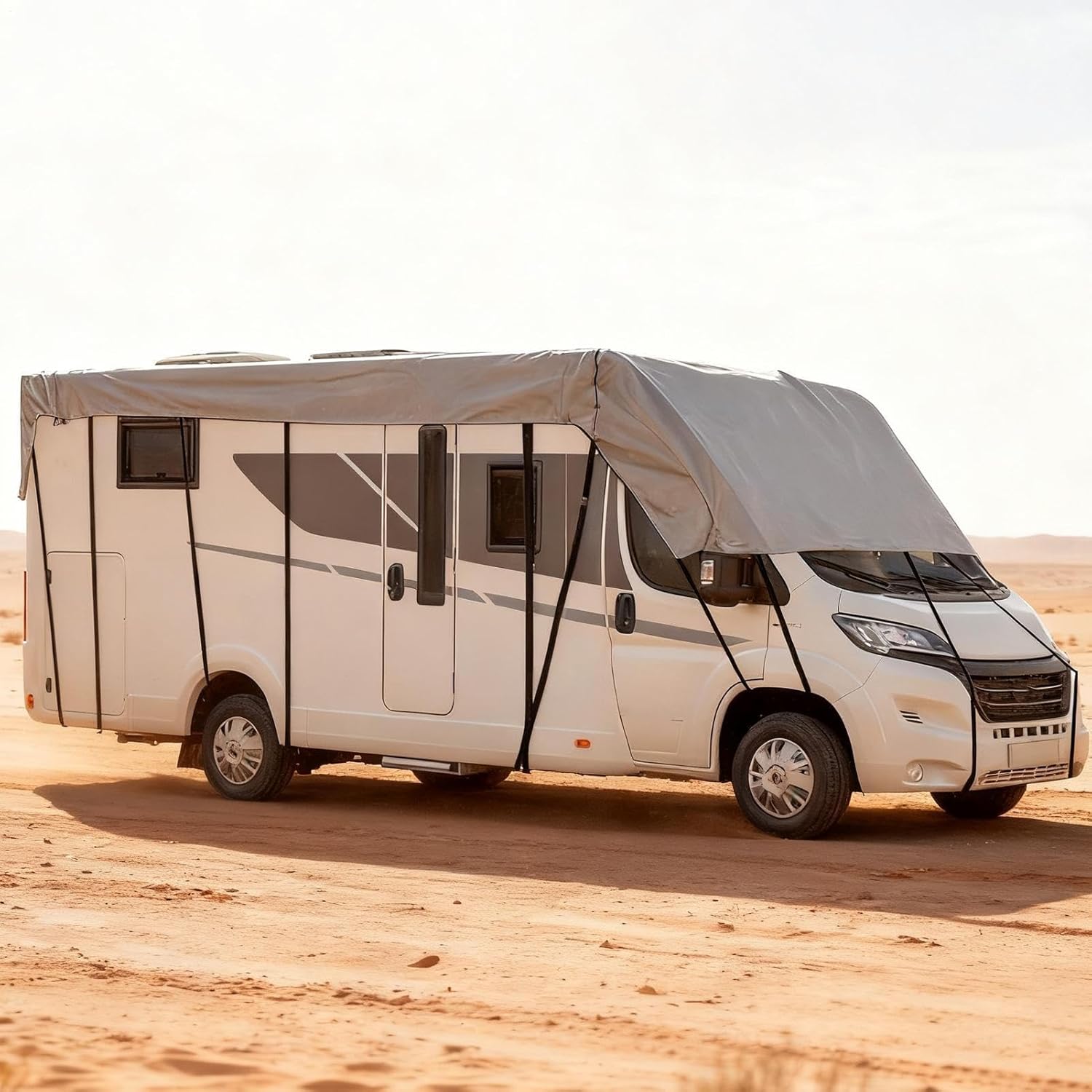 RVカバー - - プルーフ防水サンシェード、防風日よけRVキャノピーカバー| 冬、旅行、キャンプ、アウトドアアドベンチャー、ロード