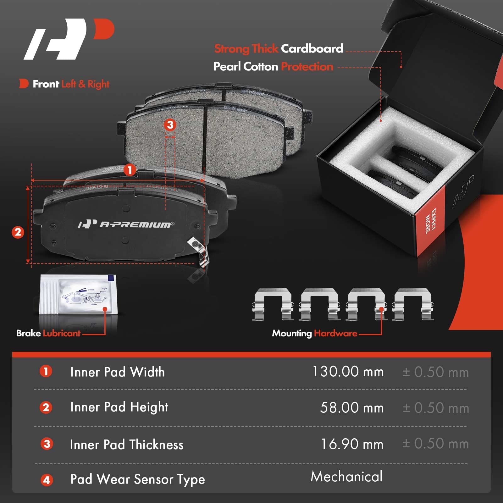 Pastillas De Freno Delanteras NP300 2.3 - 2.4 2016 - 2020 (Ceramica