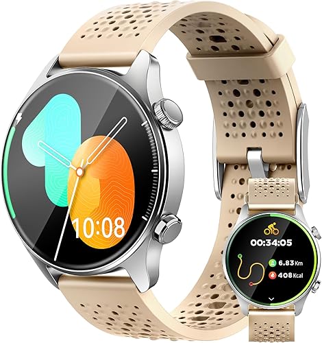 Miniatura 1 de Relojes de fitness para hombres y mujeres con GPS, monitor de frecuencia cardíacasueño, reloj inteligente de 1.43 pulgadas, AMOLED Touchsreen, 3ATM