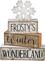 Vista 24 de 4 letreros de madera para decoración de mesa de granja, hojas de eucalipto rústicas, letrero de bloque de campo, Always Stay Humble and Kind, centro