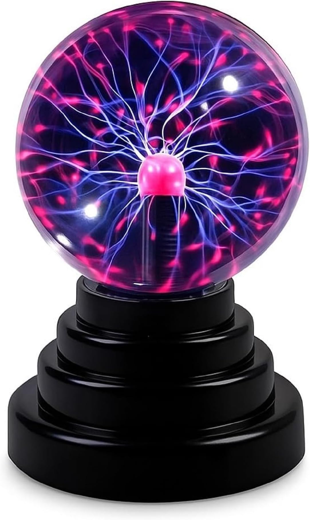 Lomrix Plasma Ball Light with Touch Responsive Electric Visual Effect Sphere