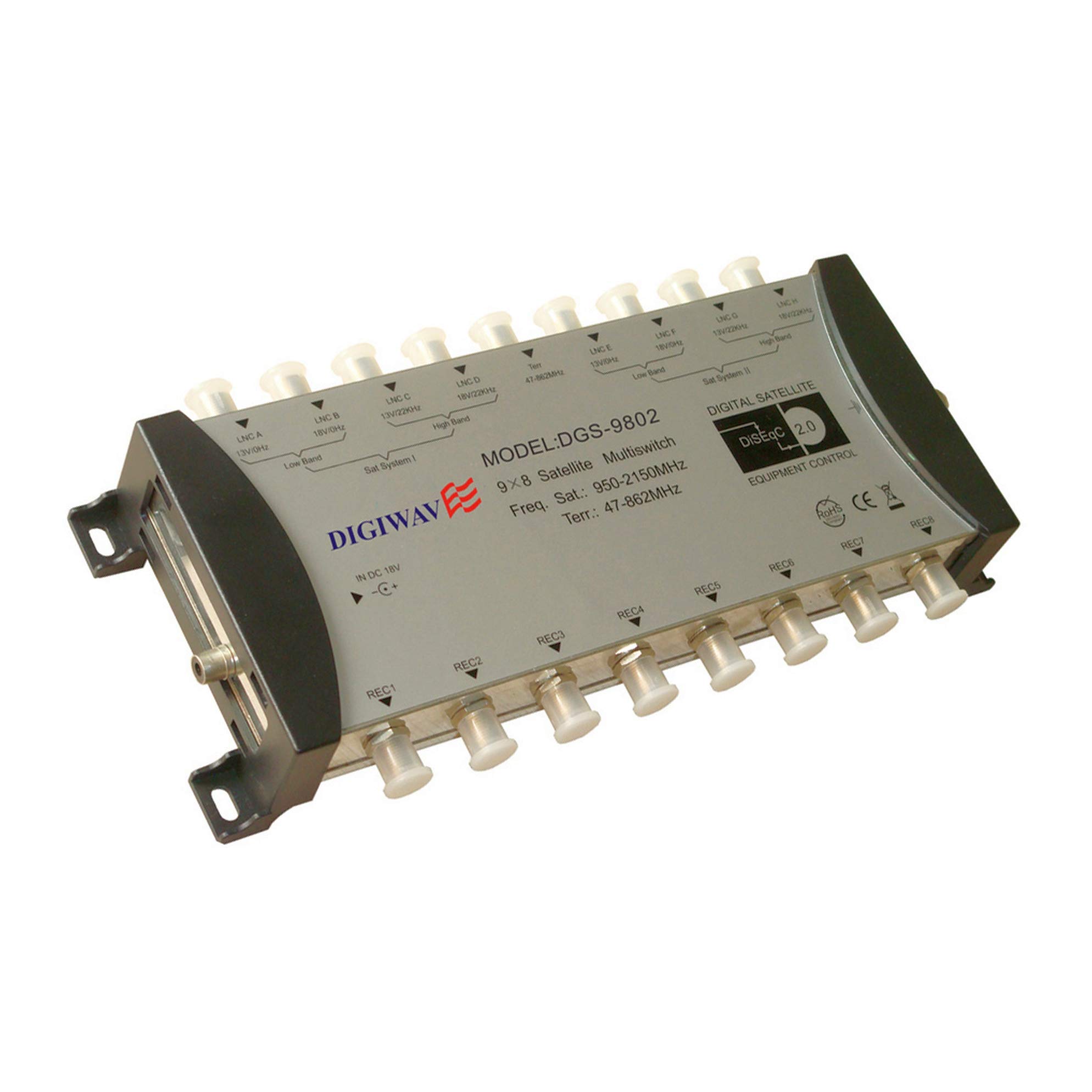 Digiwave 9 in 8 Out Multiswitch