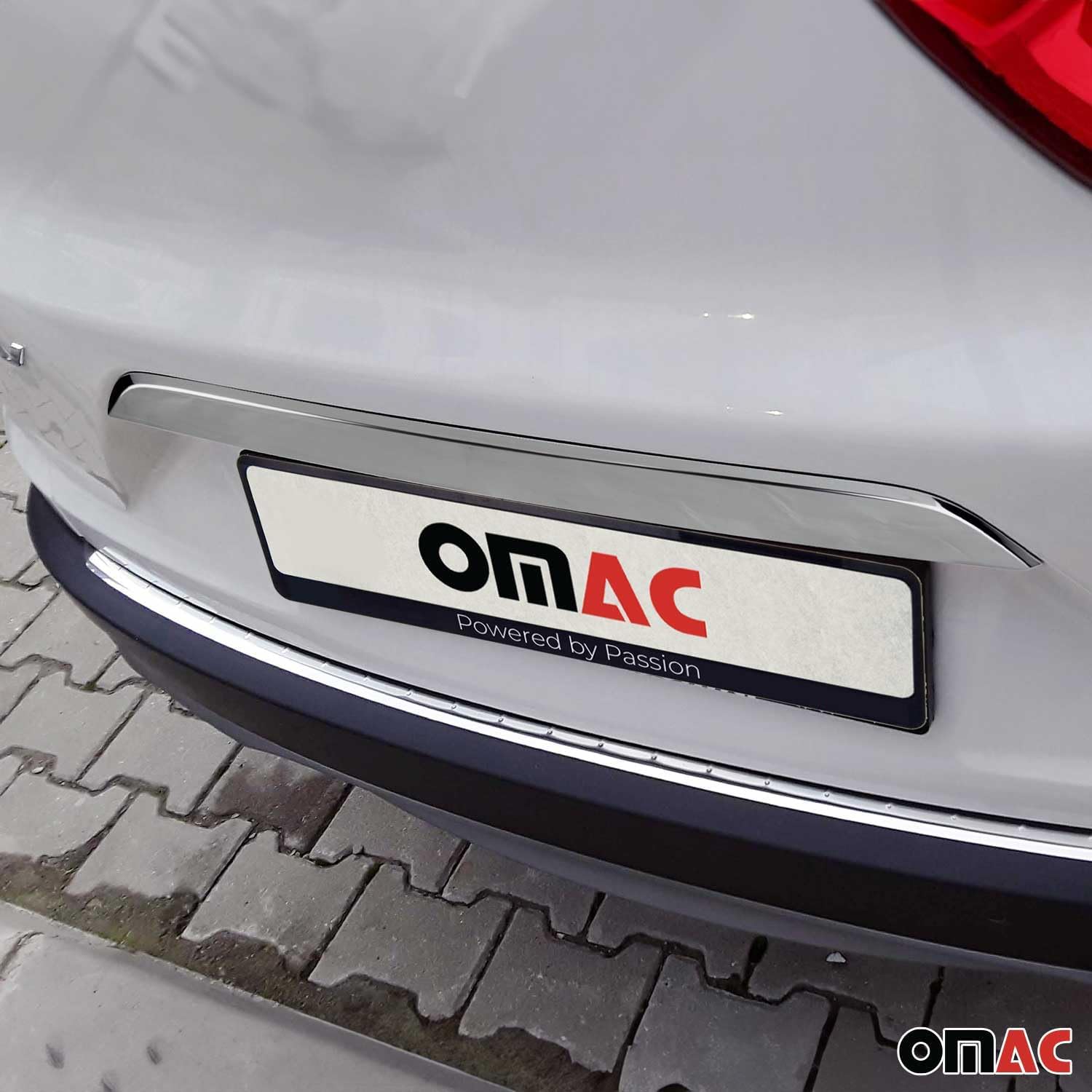 OMAC Rear Trunk Tailgate Door Handle Cover for Honda CR-V 2017-22 Stainless Steel 1Pc