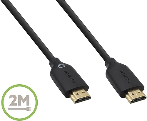 Miniatura 2 de Belkin Cable HDMI AV para dispositivo de audiovideo - 2 M - HDMI Digital AudioVideo - Chapado en Oro
