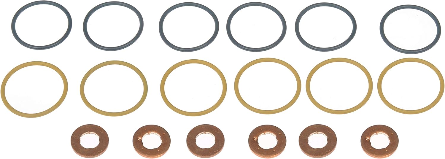Dorman 904-8056 O-Ring Assortment Compatible with Select Models, Green; Yellow; Copper
