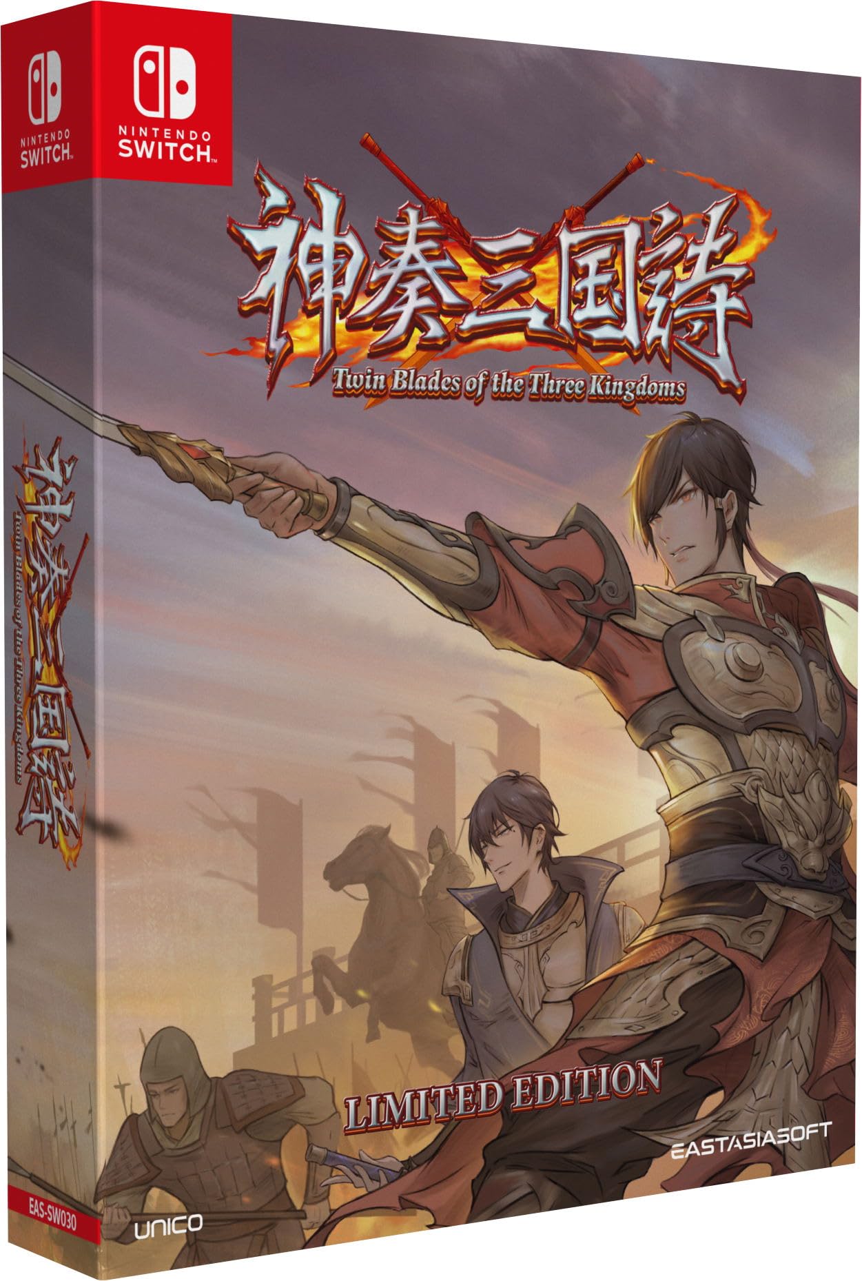 Nintendo Switch Twin Blades of the Three Kingdoms switch Amazon.com: Twin Blades of the Three Kingdoms [Limited Edition