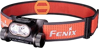 Fenix HM65R-T v2.0 Black Rechargeable Lightweight Running, Outdoor, Work and Professional Head Torch