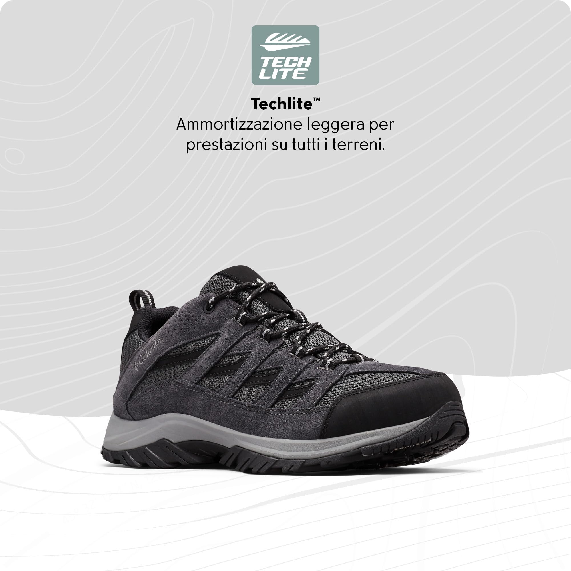 Columbia Crestwood, Scarpe da Trekking Basse Uomo